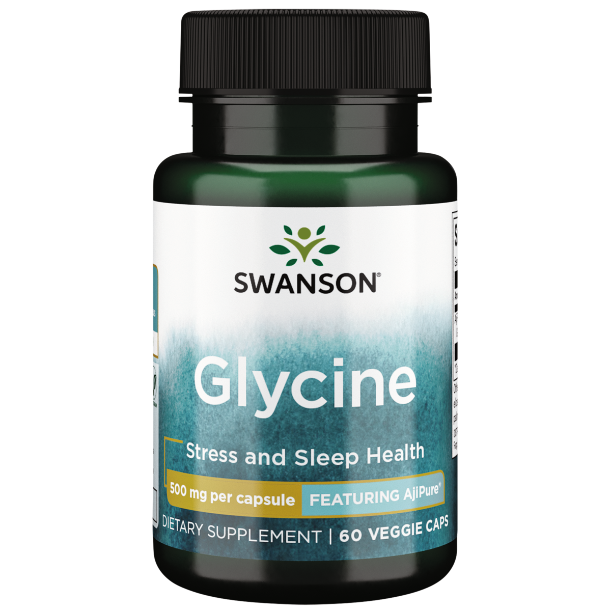 Swanson – Glycine – Ajipure® 500mg 60VC