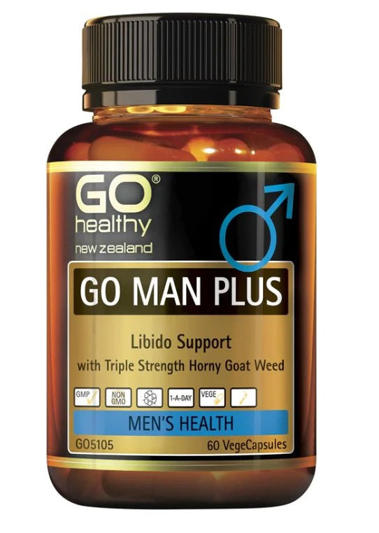 GO Healthy Go Man Plus 60 Vege Capsules