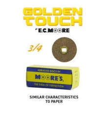 MOORES GOLDEN TOUCH SANDING DISCS (PACK-200)