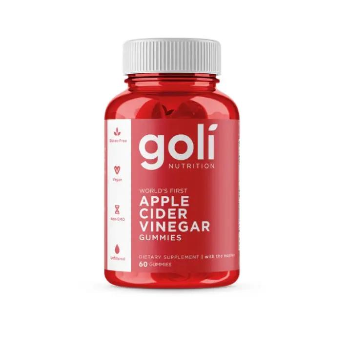 GOLI GUMMY - Apple Cider Vinegar Antioxidant Support,Apple Cider Vinegar Powder,Cellular Energy Production,Citric Acid,go healthy,healthy immune function,Healthy Nutrient Metabolism,heart health,issues,Malic Acid,Natural Apple Flavors,Organic Beetroot,Org