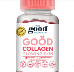 The Good Vitamin CO. Collagen Gummies 60 Tablets Healthy Joints,Helps to keep skin Smooth & healthy,issues,Reduce signs of Age,Reduce Wrinkles,Strengthen Hair & Nails