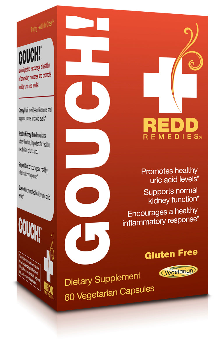Redd Remedies Gouch 60 Vegetarian Capsules daily vitamins,Essential Vitamins,gouch,issues,Multi vitamins,multivitamins,Now Vitamins,redd remedies,vitamins,Vitamins & Supplements,vitamins and minerals,Vitamins and Supplements,vitamins minerals