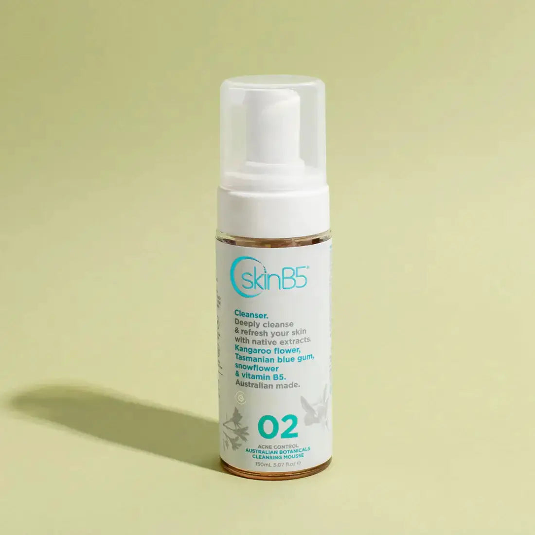 Skin B5 Acne Control Australian Botanicals Cleansing Mousse Acne Treatment,Clear Complexion,Clear Skin,Combination Skin,cracked skin,dry skin,dry skin cream,Dry Skin Gel,dry skin wash,Healthy Skin,Hydrating Skin Care,itchy dry skin,itchy skin,Moisturising