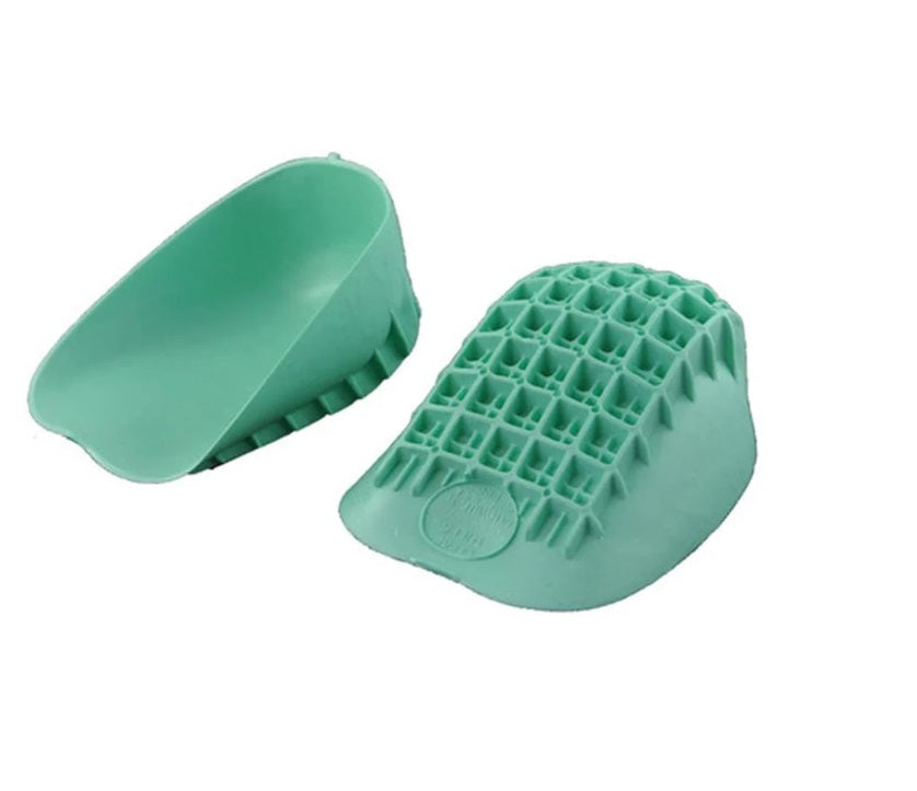 Tulis Heel Cups Pro Green - Heavy Duty