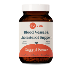 RuVed | Guggul Power | Metabolic Support | 60 Veg Caps | Supports Healthy Cholesterol and HDL