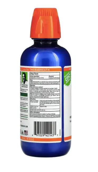 Therabreath Healthy Gums Oral Rinse Antigingivitis,Antiplaque Mouthrinse,Fights Gingivitis for 24 Hours,Freshens Breath,Mouthrinse,new,oral,Oral Care,oral health,Oral Hygiene,oral hygiene support,Oral Rinse,Oral Spray,propolis oral spray