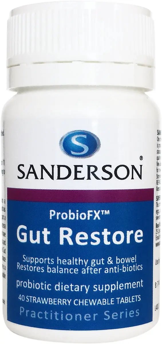 Sanderson ProbioFX Gut Restore 100 Tablets