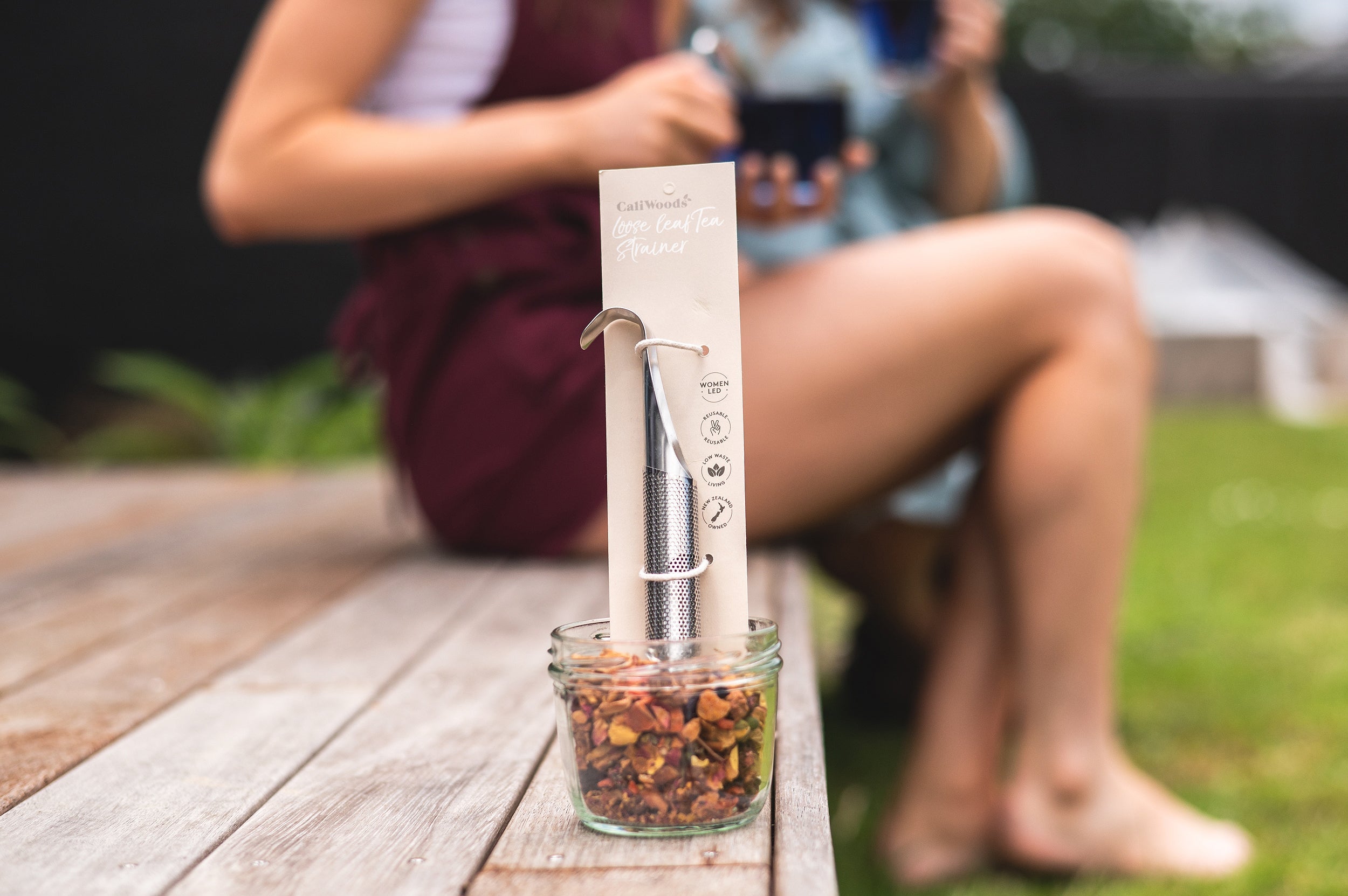 CaliWoods Stainless Steel Tea Infuser