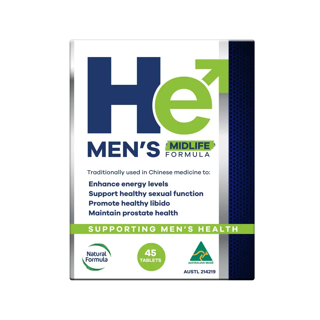 He Men’s Midlife Formula – 45 Tablets better price than chemist warehouse,better than chemist warehouse,cheaper than bargain chemist,cheaper than chemist ware house,cheaper than chemist warehouse,cheaper than Health NZ,cheaper than NZ healthstore,cheaper