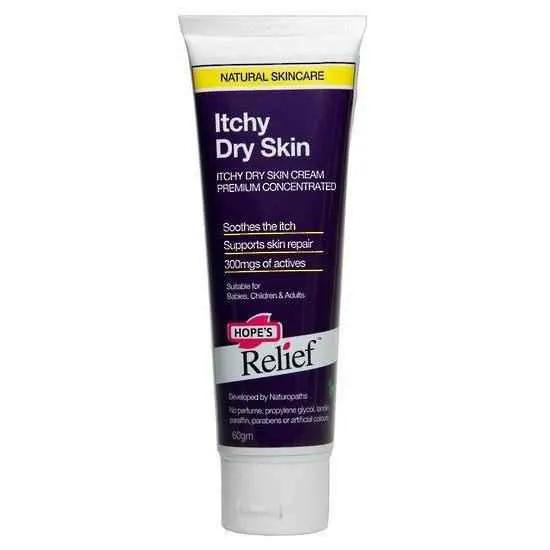 Hopes Relief Eczema Cream for Babies and Adults 60 gm, soothing dry skin and itching, natural skincare solution.