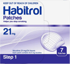 Habitrol Step 1 Nicotine Patch 21mg - 7 Pack
