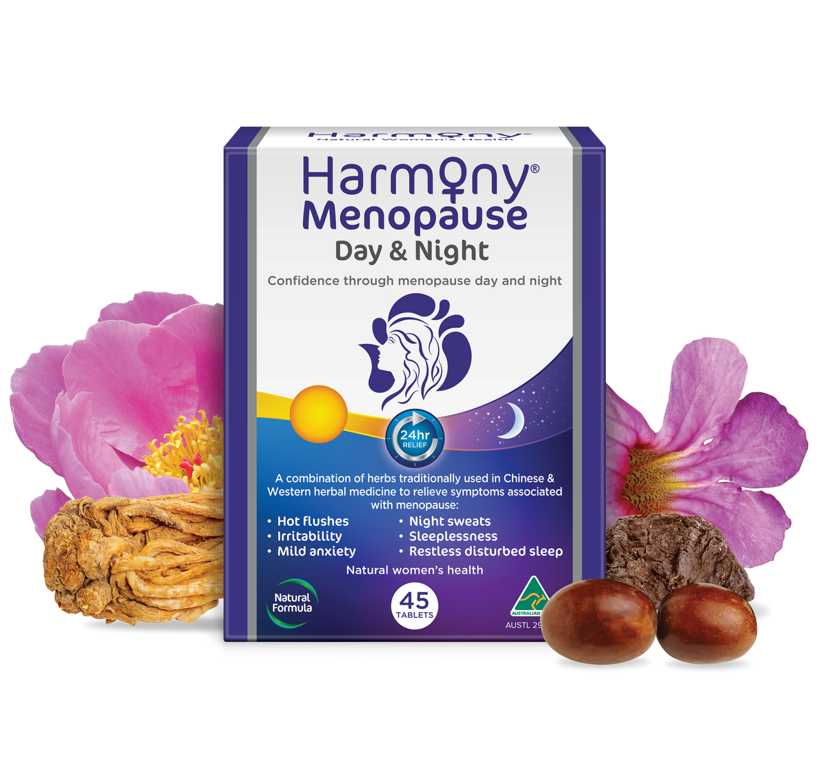 Harmony Menopause Day and Night 45 Tablets