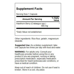 Swanson – Hawthorn Berry 565mg 250C