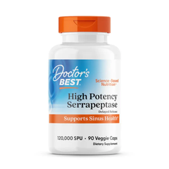 Doctor's Best High Potency Serrapeptase 120000 SPU