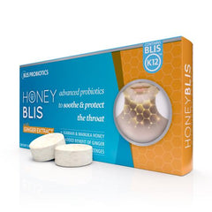 Blis Honey Blis With Ginger 8 Lozenges blis lozenges,honey ginger lozenges,issues,manuka honey lozenges