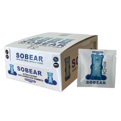 SOBEAR Hangover Gummies Wake Up Fresh After Drinking Recovery Support Box Of 50 Gummies