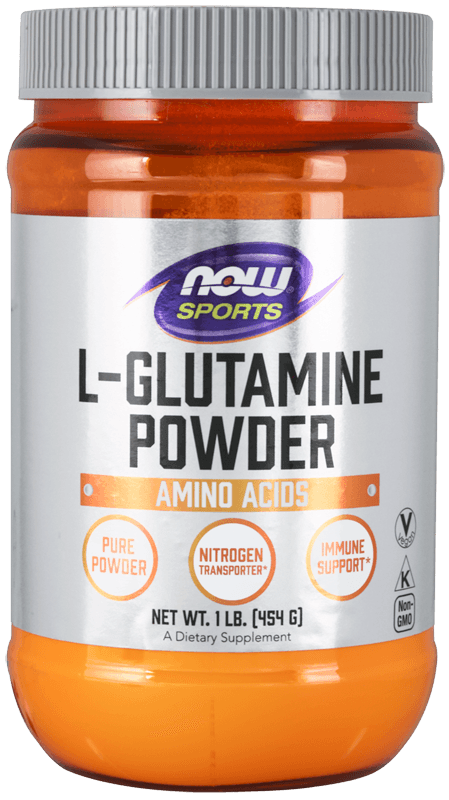 Now Sports L Glutamine Powder 454 gm