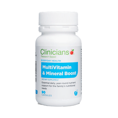 Clinicians MultiVitamin &amp; Mineral Boost 90 Capsules