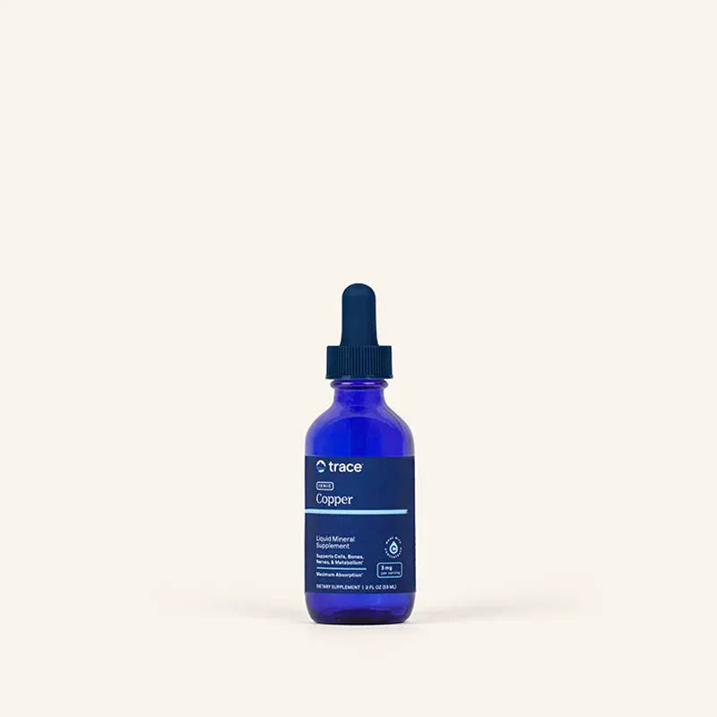 Trace Ionic Copper 59ml | Supports Energy Production and Iron Metabolism | Liquid Mineral Supplement