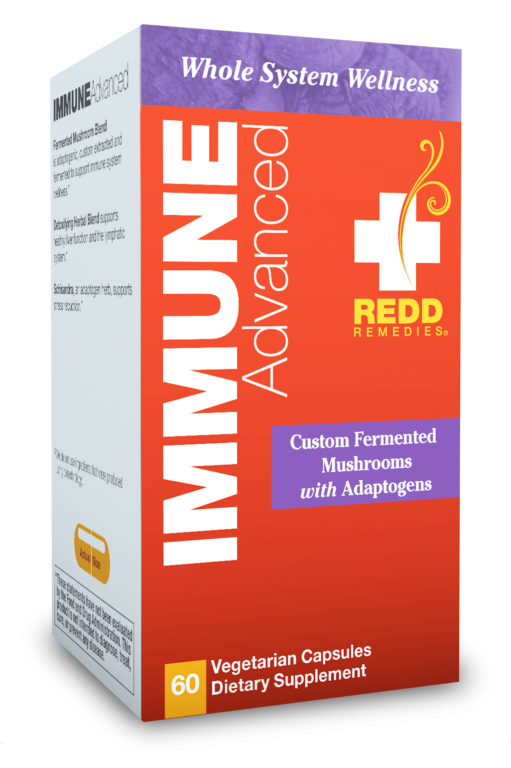 Redd Remedies Immune Advanced 60 Vegetarian Capsules issues