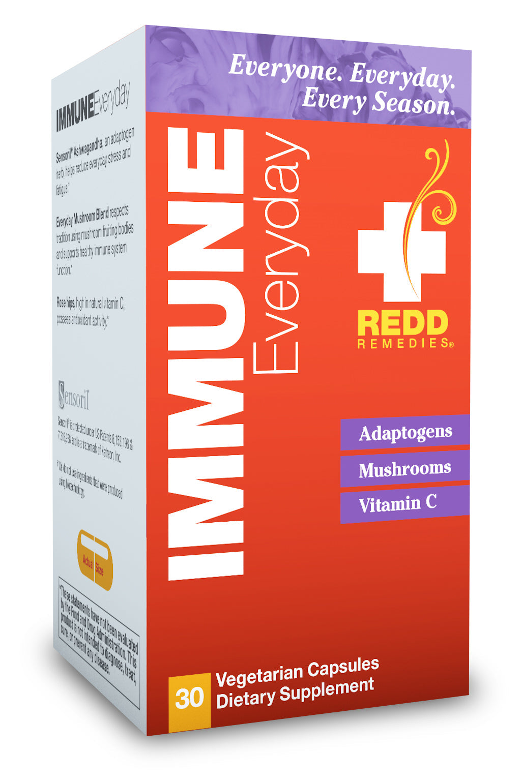Redd Remedies Immune Everyday 30 Vegetarian Capsules immune,immunity,issues,red remedies
