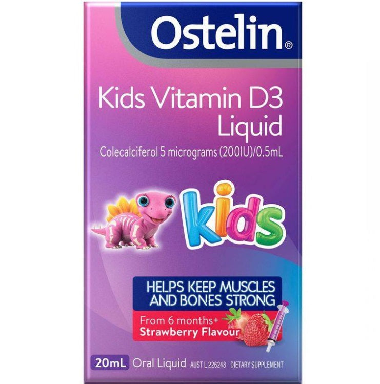 Ostelin Kids Vitamin D Liquid 20ml