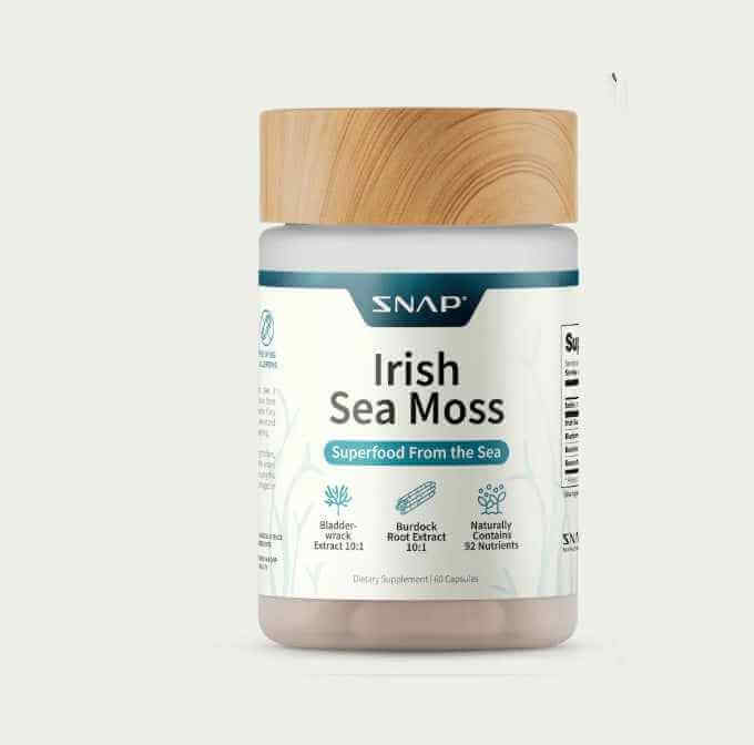 Irish Sea Moss with Iodine Energy Support