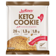 My Supplements Group Justine's Keto Crunch Cookie 40g Box of 12