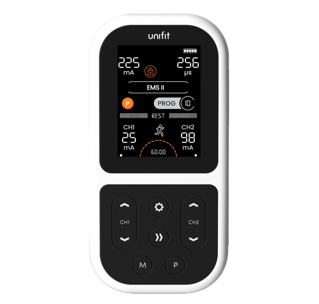 Unifit TENS EMS Fitness Recovery and Pain Relief Advanced Electrotherapy,and skeletal pain,effective fitness,issues,Muscle Rehabilitation,muscular,Pain Relief At Home,Relaxation And Recovery,symptomatic relief from chronic,Versatile Pain Relief