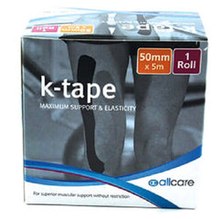ALLCARE PREMIUM K-TAPE - 50mm x 5m all care k tape,allcare,allcare tape,issues,k-tape,kinesiology,ktape
