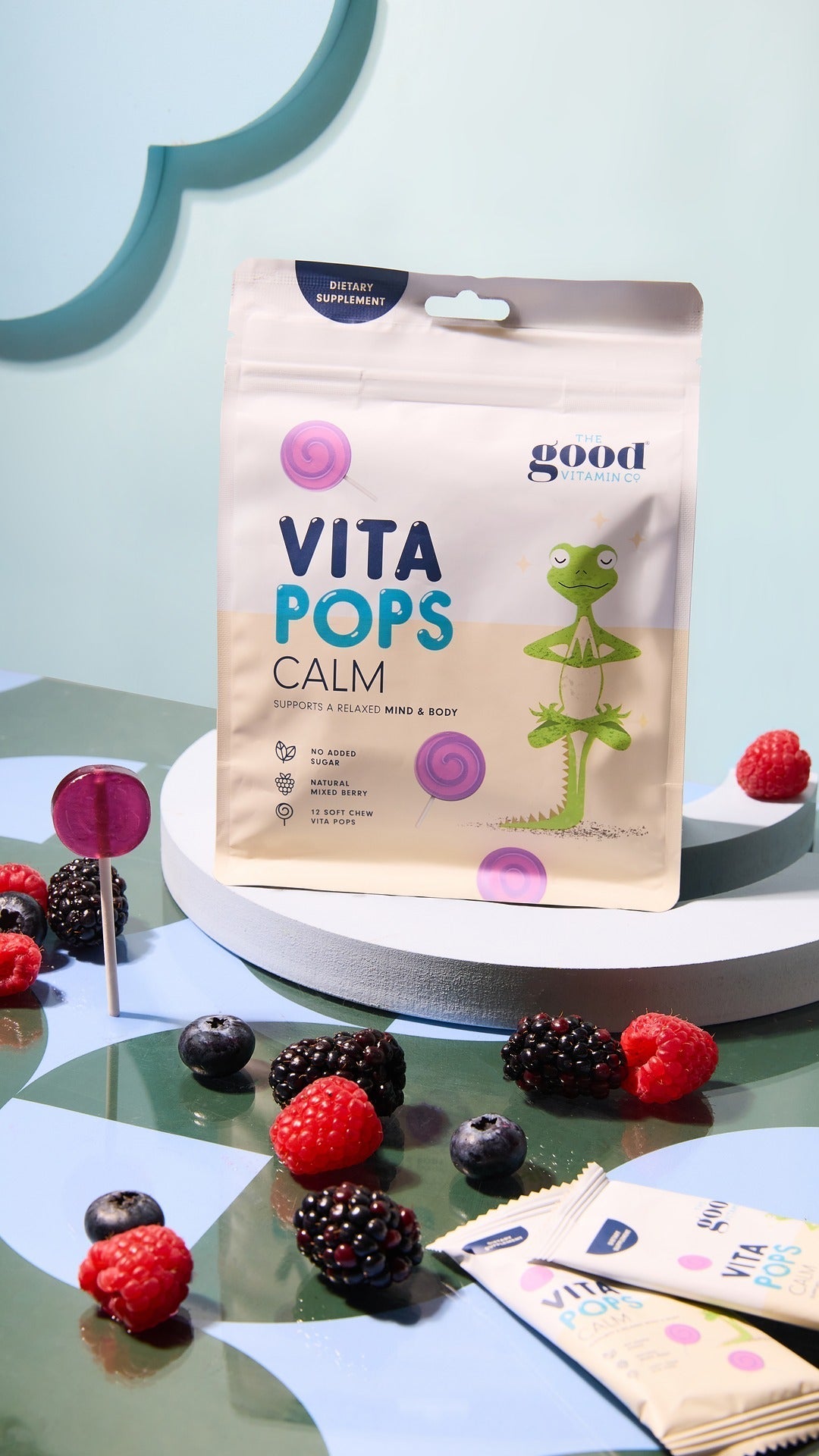 The Good Vitamin Co Kids Calm Lollipops 12 Pack