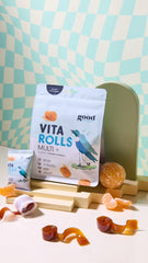 The Good Vitamin Co Kids Vita Rolls Multi Fruit Rolls 8 Pack