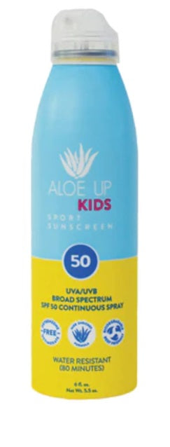 Aloe Up Kids Sunscreen Spray SPF 50 - 177ml