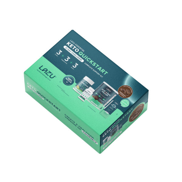 LAZU essential Keto Quickstart 21 Day Challenge Chocolate COMPLETE KIT FOR WEIGHT MANAGEMENT,fat burn,issues,keto,keto diet,lasu,weight loss,weight management,weightloss,xenical