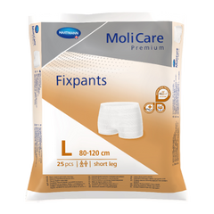 MoliCare Fixpants Short Leg 25 piece pack - 6 Pack