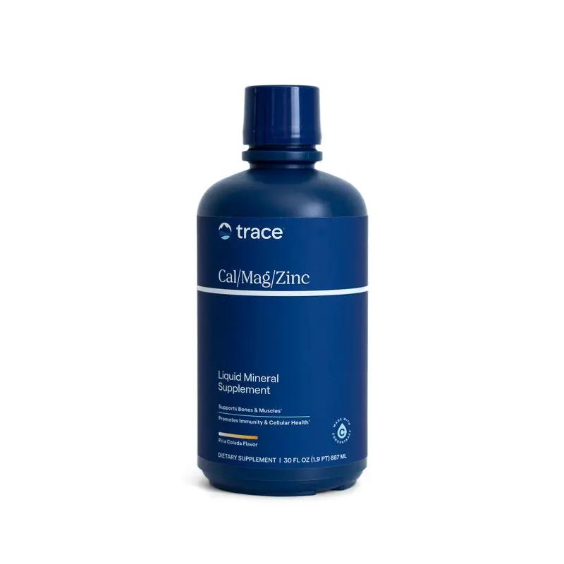 Trace Cal/Mag/Zinc Liquid Mineral Supplement Supports Bone & Muscle Health Immune Function
