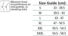 Lp558 Extreme Knee Support Hourglass-shaped,issues,Knee instability,Open patella,perfect fit for the knee,prevents slipping,relieve pressure on patella.,Weak knee