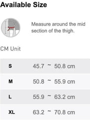 LP705 THIGH SUPPORT groin injury.,hamstring,Hamstring injury,heat retention,Hip adductors strain,issues,Quadriceps strain,relieve pain,support to the quadriceps