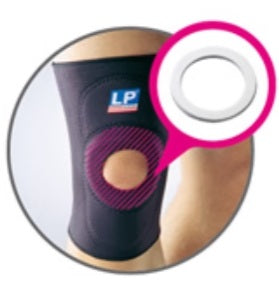 LP708 STANDARD KNEE SUPPORT arthritis,issues,knee joint,knee problems,kneecap,Mild strain/sprain,Patella instability,patellar displacement,postoperative knee,protection against abrasions,Reinforced stabiliser