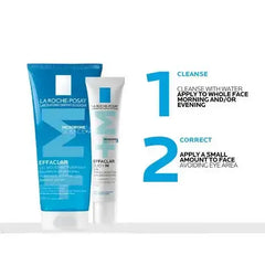 La Roche-Posay's Effaclar Anti-acne Starter Kit Acne-Prone,all skin tones,Anthelios Ultra Cream Xl Spf 50+ 50ml,Anthelios Ultra-light Invisible Fluid Tinted Spf50+ 50ml,Anthelios Uv Clear Sunscreen Spf 50,Anti-acne Starter Kit,Anti-redness,Caring Wash Hyd