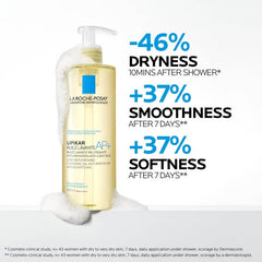 La Roche-Posay's Lipikar Huile Lavante Ap+ Body Cleansing Oil 400ml