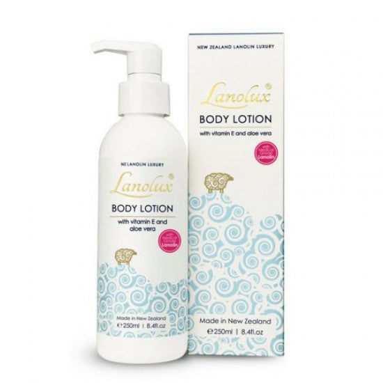 Nature's Beauty Lanolux Body Lotion 250ml Expiration Date 2027/10]