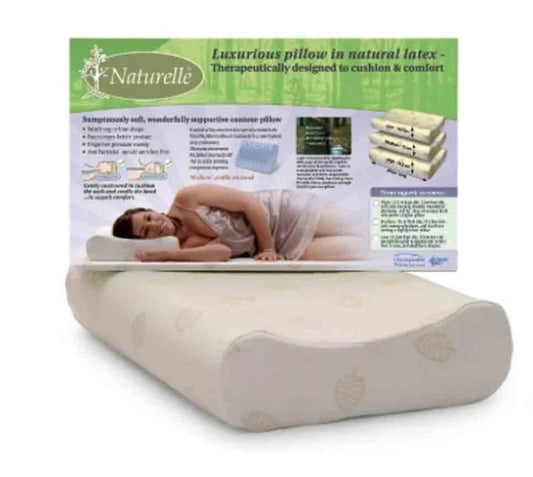 NATURELLE LATEX PILLOW GENTLY CONTOURED
