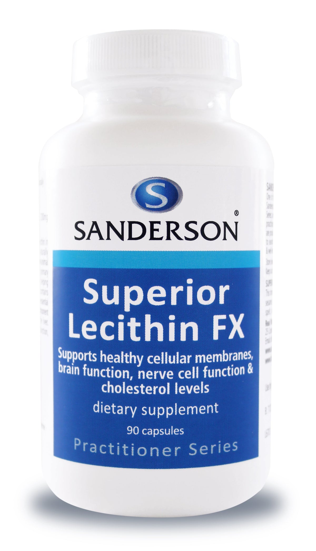 Sanderson Superior Lecithin FX 90 Capsules