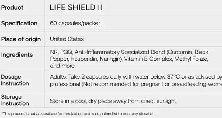 Laife Life Shield 60 Tab (2027.12)