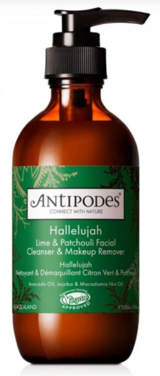 Antipodes New Zealand Natural Organic Lime Patchouli Facial Cleanser 200ml