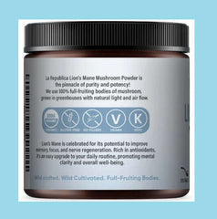 Organic Lion's Mane Mushroom Powder 60g coffee,Lion's Mane,Multi vitamins,multivitamins,Mushroom Coffee,Organic Lion's Mane,Rich in vitamins and minerals,vitamins,Vitamins & Supplements,vitamins and minerals,Vitamins and Supplements,vitamins minerals