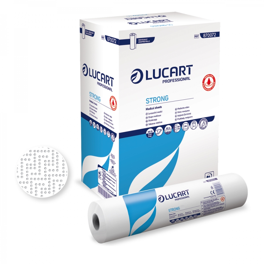 Medical Couch Roll Cover Lucart - Single Roll
