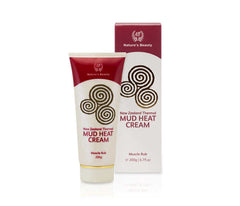 Natures Beauty Rotorua Thermal Mud Heat Cream 200g Baby skin care condition,face wash,Facial Cleansers,Hydrating Skin Care,issues,Massage & Relaxation,Moisturising Skin Care,Mud and Lime Face Wash,Natural skin care,skin care,Volcanic Mud