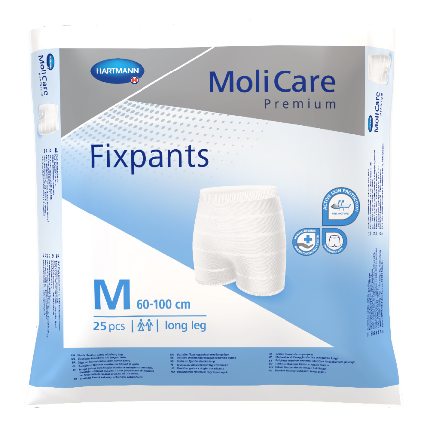 MoliCare Fixpants Long Leg 25 piece pack - 6 Pack